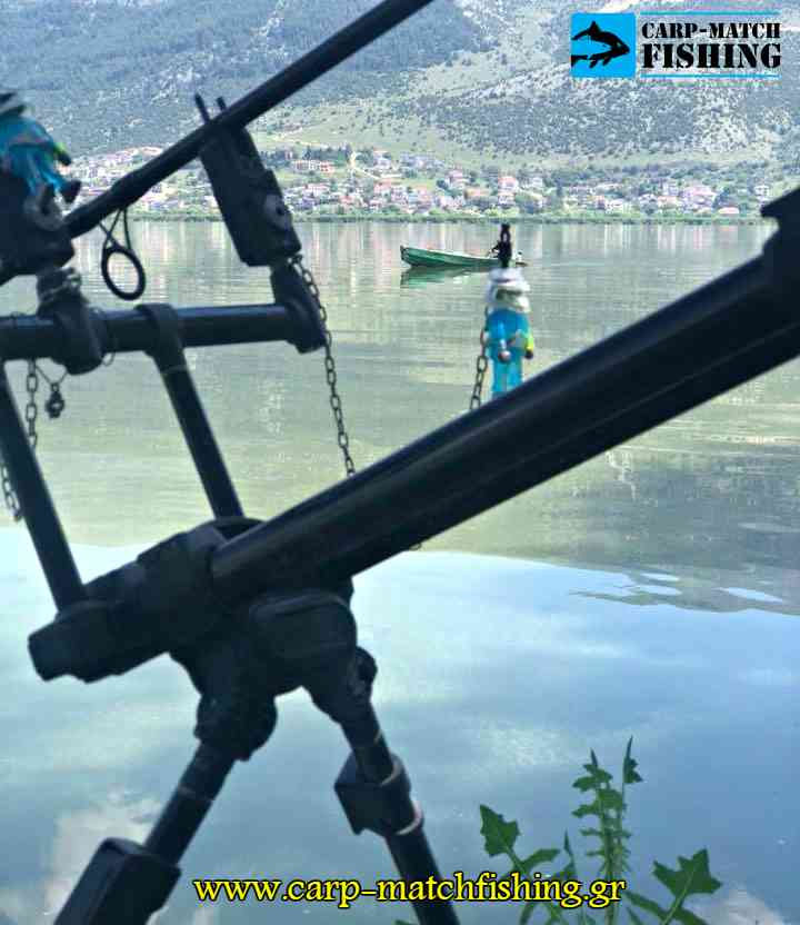 aginas carp giannena rod pod 2018 carpmatchfishing lake pamvotida