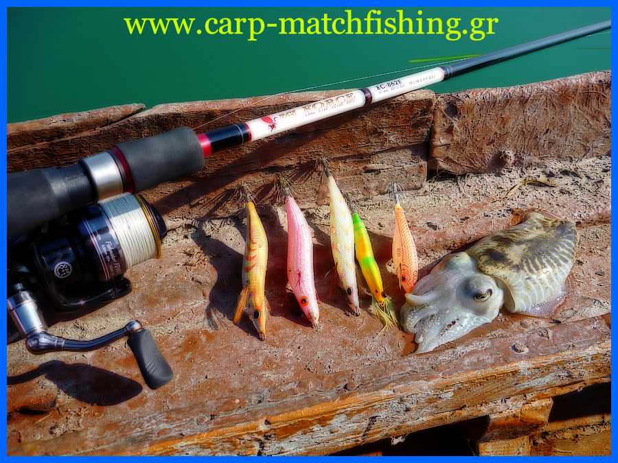 www.carp-matchfishing.gr. To ψάρεμα της σουπιάς με την τεχνική του eging
