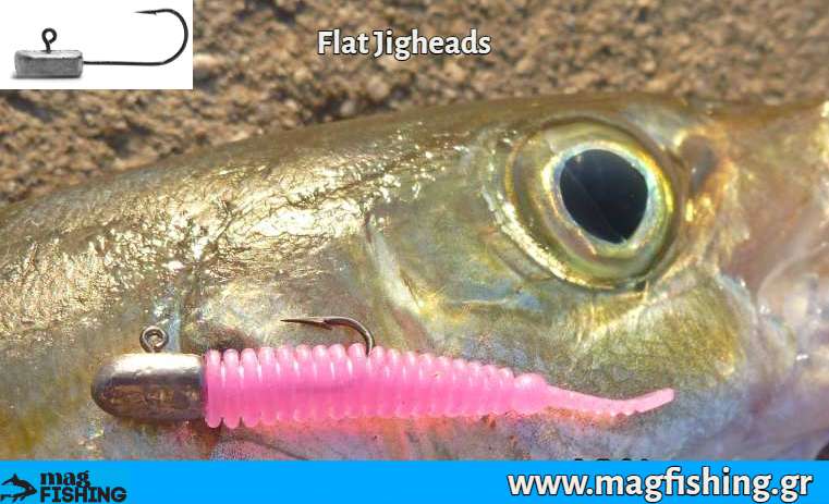 ajing molivokefali flat jighead silikoni kokkali light rock fishing magfishing.gr