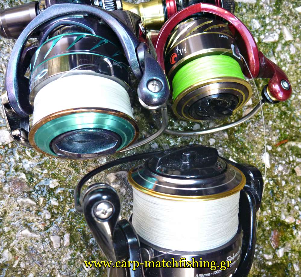 spinning-reels-spools-with-braid-carpmatchfishing