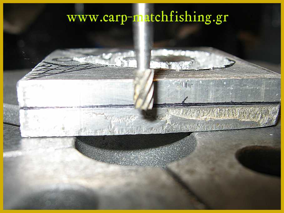 www.carp-matchfishing.gr. Κατασκευή καλουπιού για βαρίδι ψαρέματος