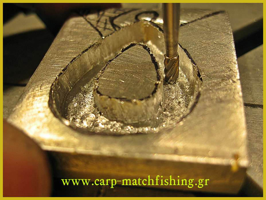 www.carp-matchfishing.gr. Κατασκευή καλουπιού για βαρίδι ψαρέματος