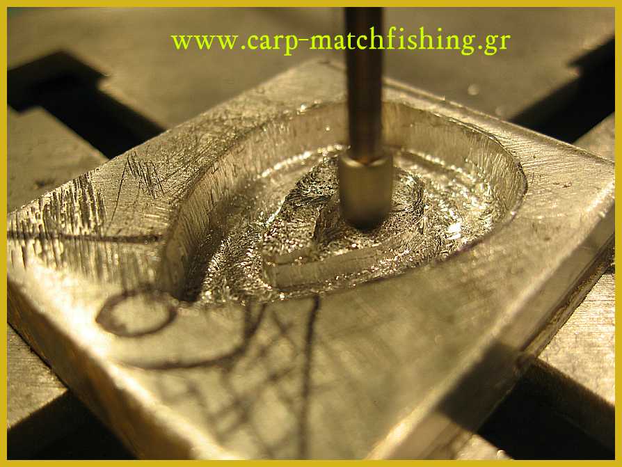 www.carp-matchfishing.gr. Κατασκευή καλουπιού για βαρίδι ψαρέματος