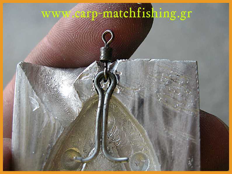 www.carp-matchfishing.gr. Κατασκευή καλουπιού για βαρίδι ψαρέματος