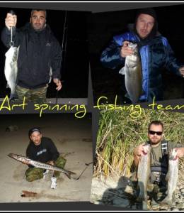 Η ομάδα spinning του carp-matchfishing.gr                   ART SPINNING FISHING TEAM